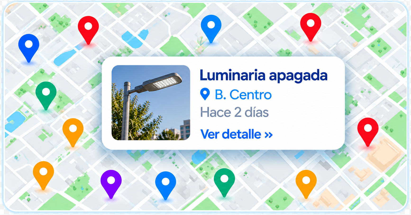 Mapa de problemáticas geolocalizadas